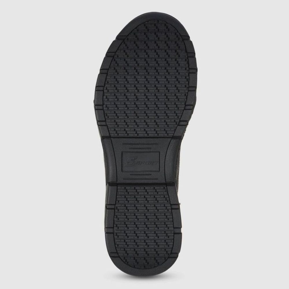S SPORT BY SKECHERS -  Men's Steel Toe Leather Work B Black - Picture 4 of 4